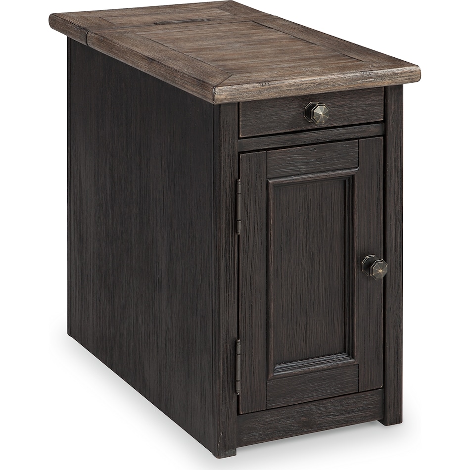 tyler creek black brown cocktail table   