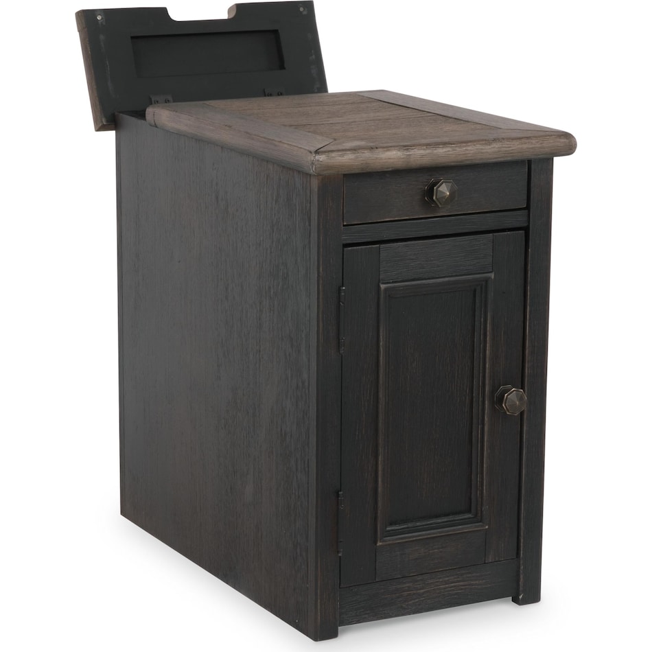 tyler creek black brown cocktail table   