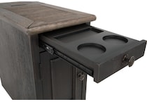 tyler creek black brown cocktail table   