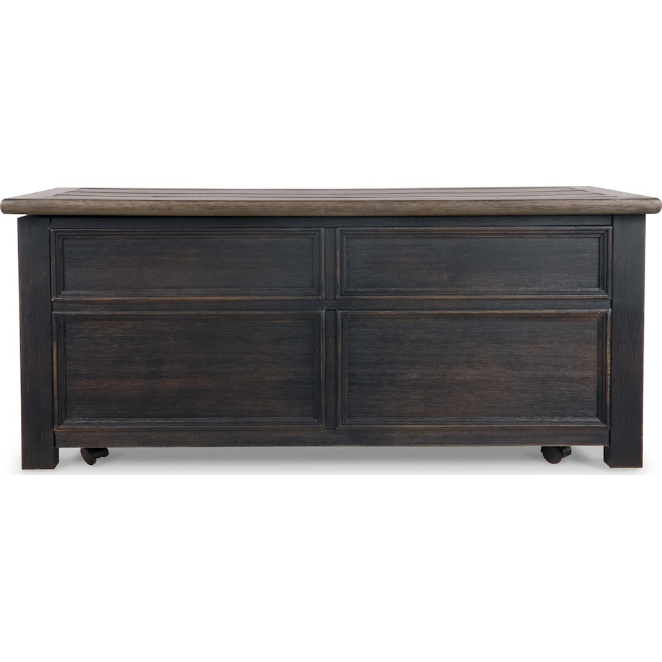 tyler creek black brown end table   