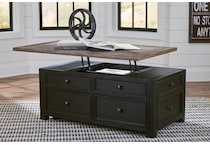 tyler creek black end table   