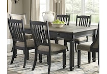 tyler creek brown counter table  counter table top   