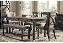 tyler creek brown counter table  counter table top   