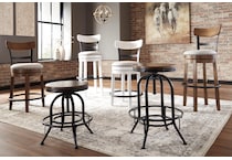 valebeck brown barstool   