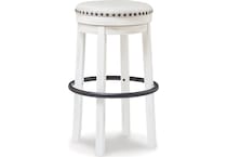 valebeck white barstool   