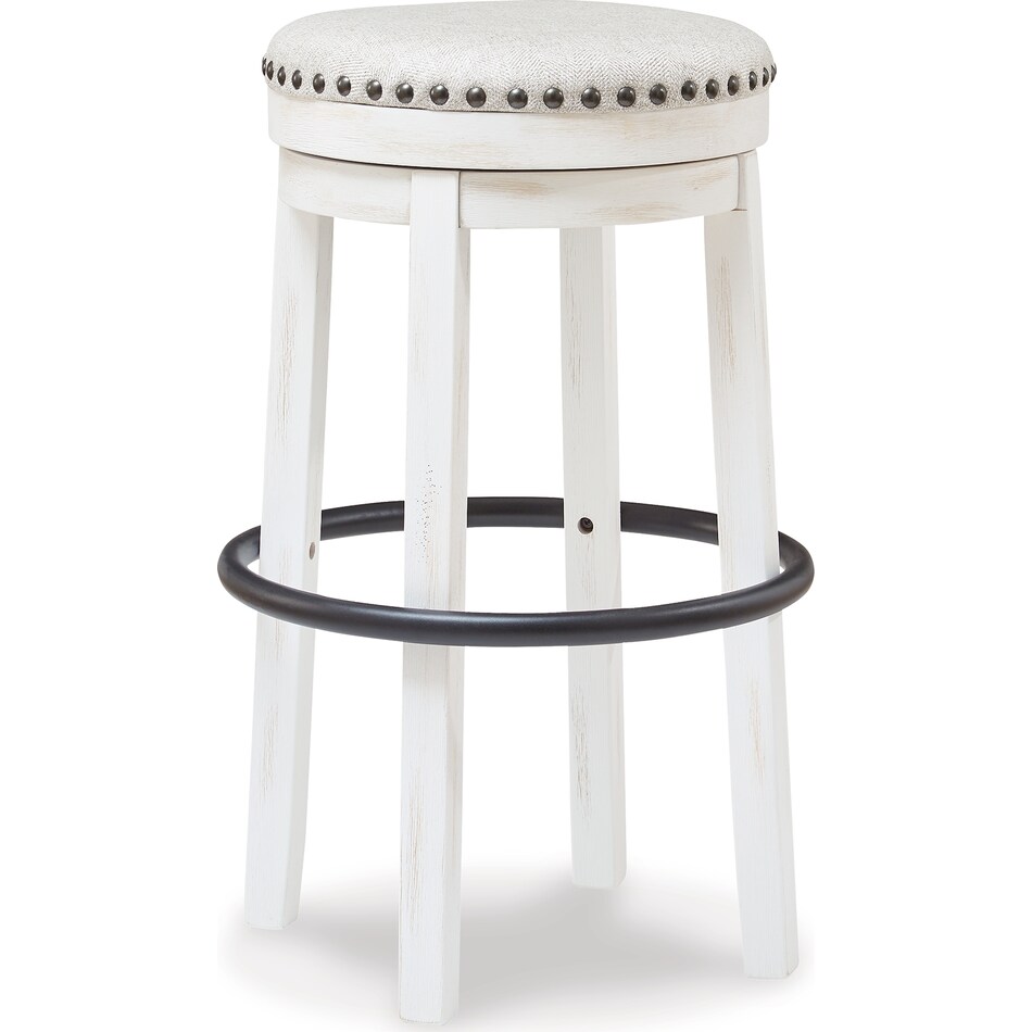 valebeck white barstool   