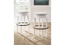 valebeck white barstool   