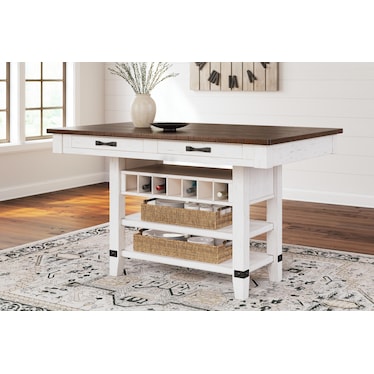 VALEBECK COUNTER HEIGHT DINING TABLE