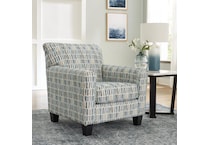 valerano parchment accent chair   