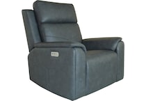 valor admiral power leather recliner   