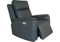 valor admiral power leather recliner   