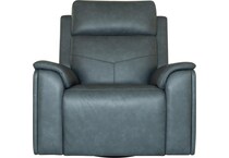 valor admiral power leather recliner   