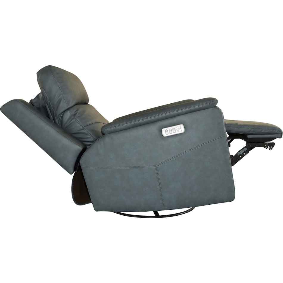 valor admiral power leather recliner   