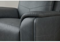 valor blue power recliner   