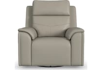 valor dove grey power recliner   