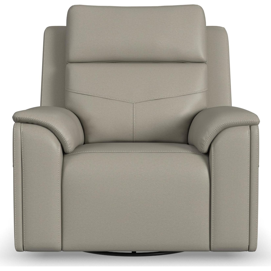valor dove grey power recliner   