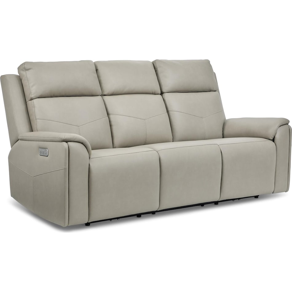 valor grey power reclining sofa   