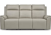 valor grey power reclining sofa   