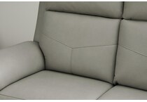 valor grey power reclining sofa   