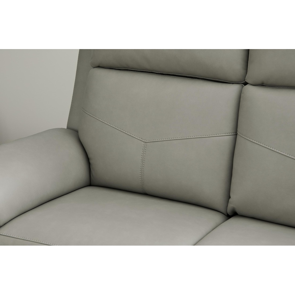 valor grey power reclining sofa   
