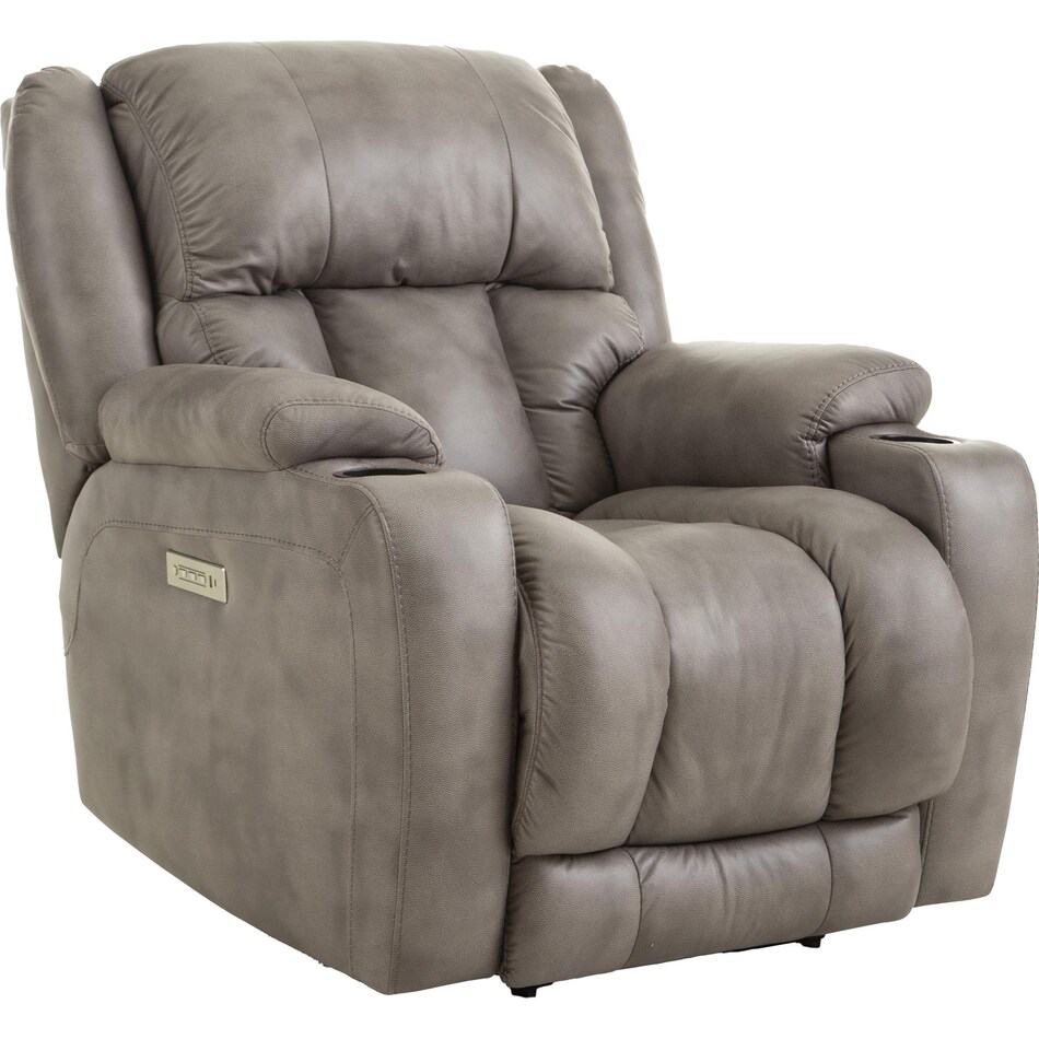 van ash power rocker recliner   