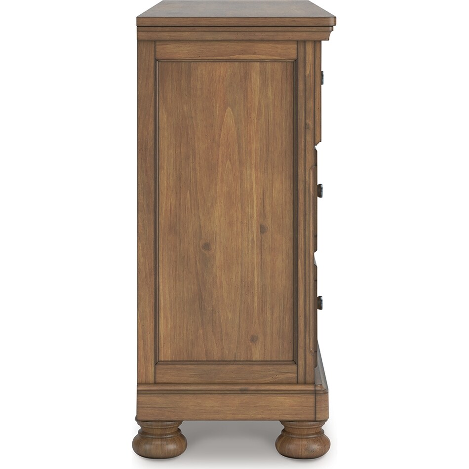 vandenmore medium brown dresser   