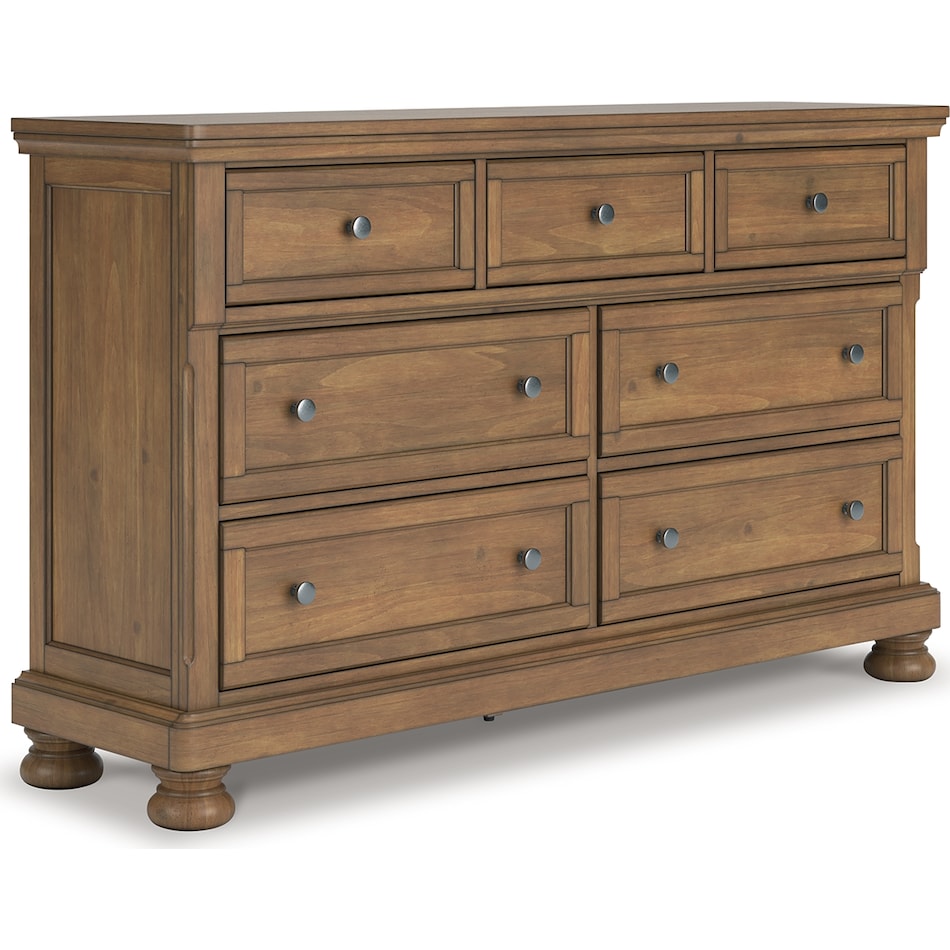 vandenmore medium brown dresser   