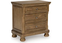 vandenmore medium brown nightstand   