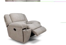 vanilla white recliner   