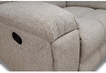 vanilla white recliner   