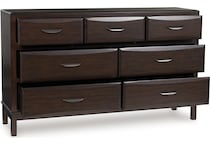 vanmore brown dresser   