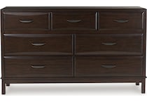 vanmore brown dresser   