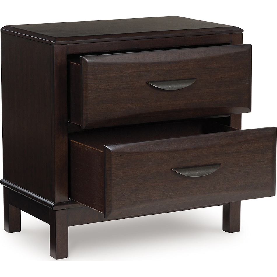 vanmore brown nightstand   
