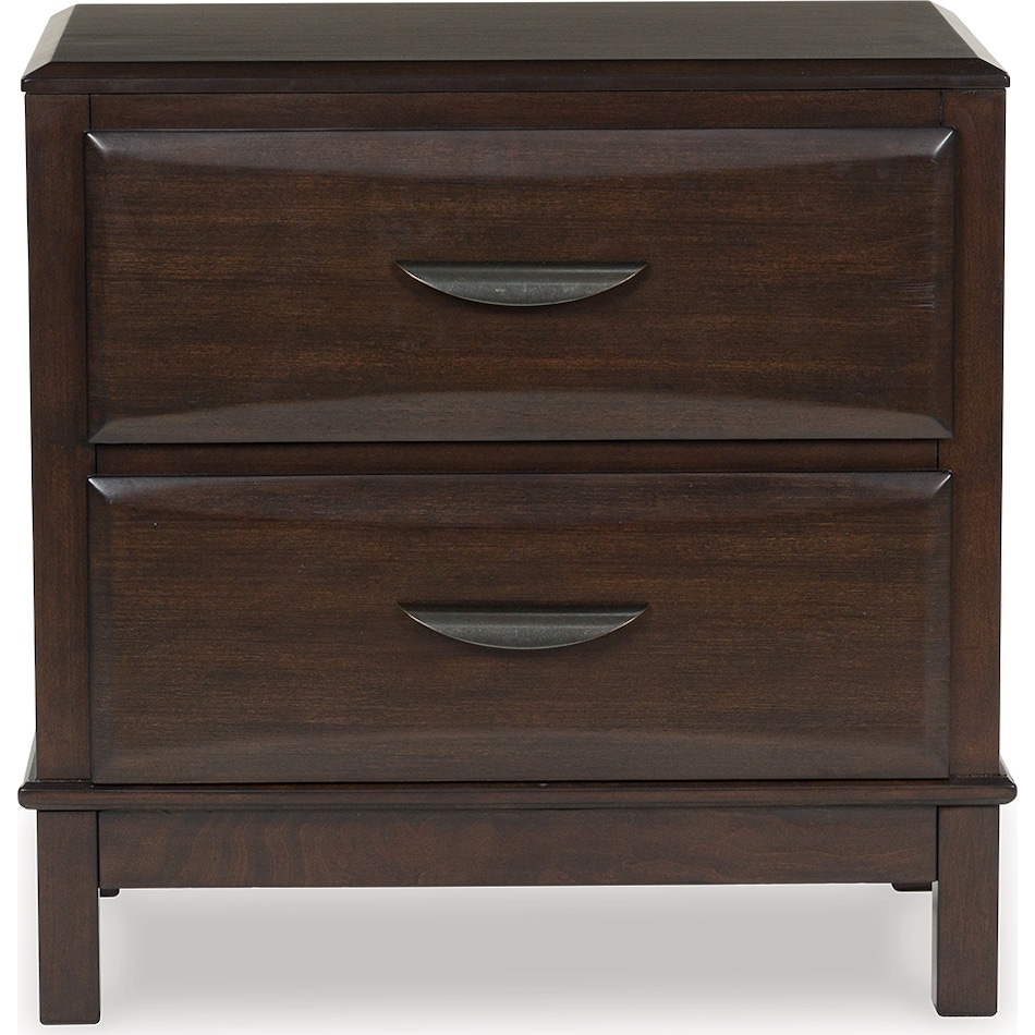 vanmore brown nightstand   