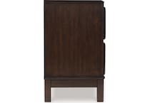 vanmore brown nightstand   