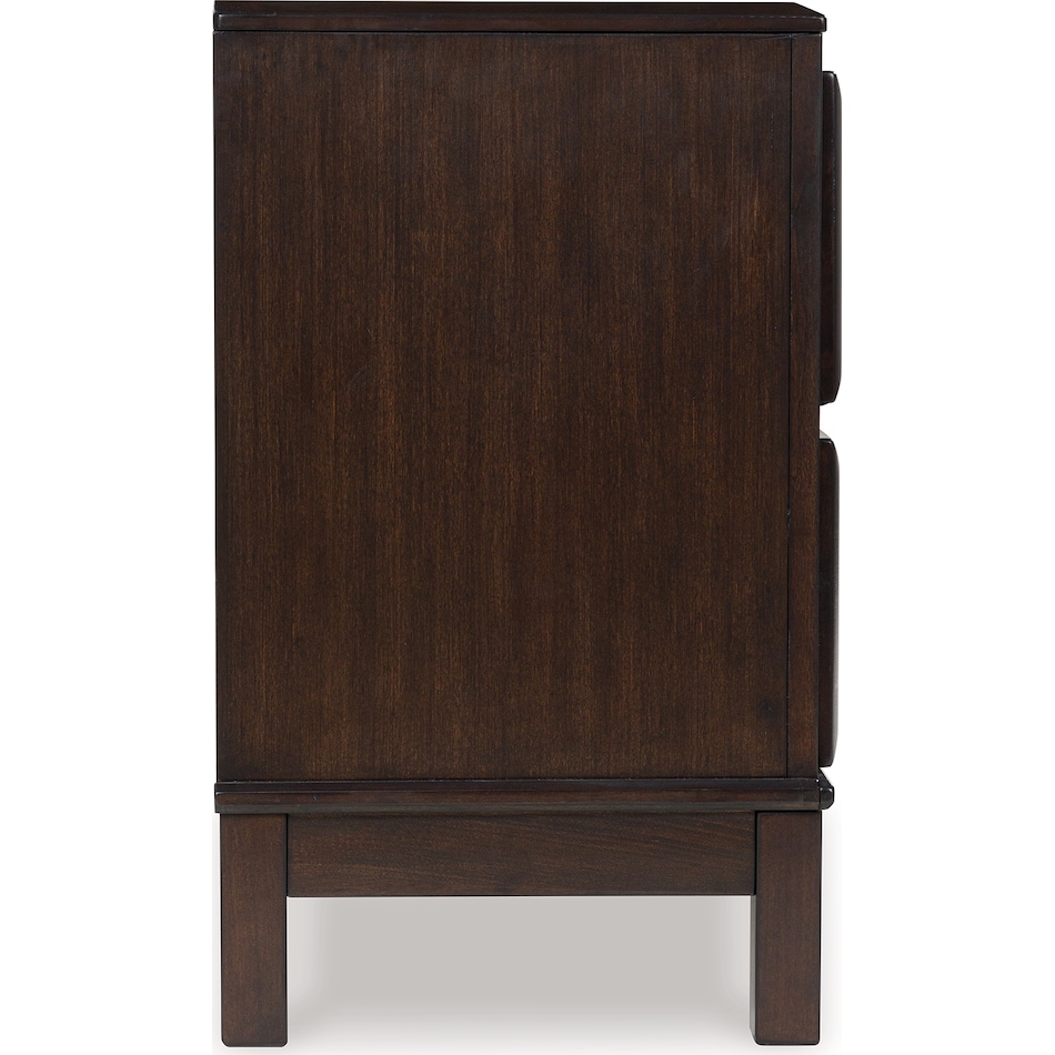 vanmore brown nightstand   