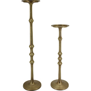 LARWICK CANDLE HOLDER (SET OF 2)