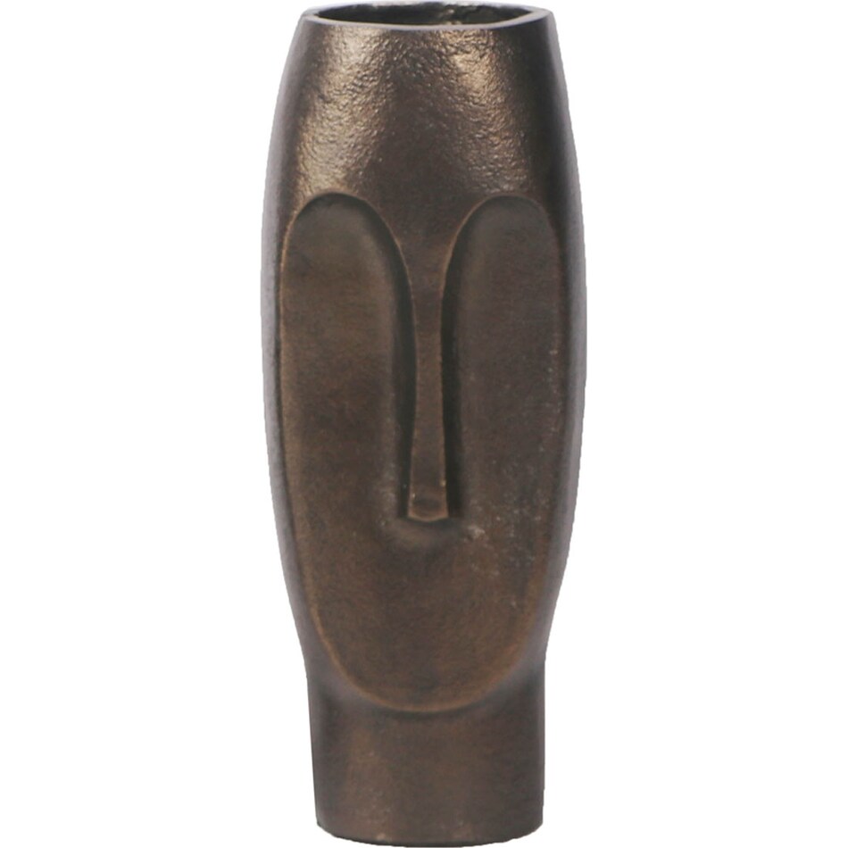 vase antique bronze finish vase   