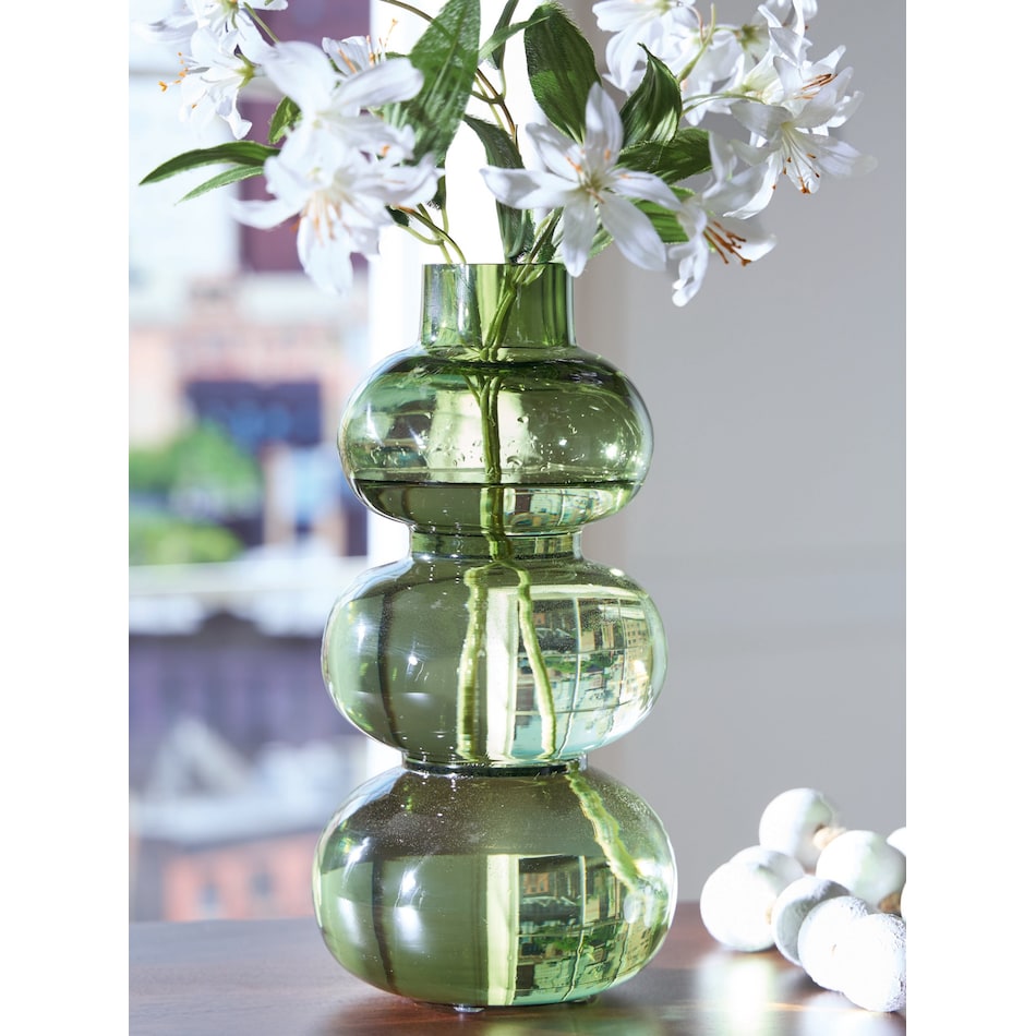 vase green vase   