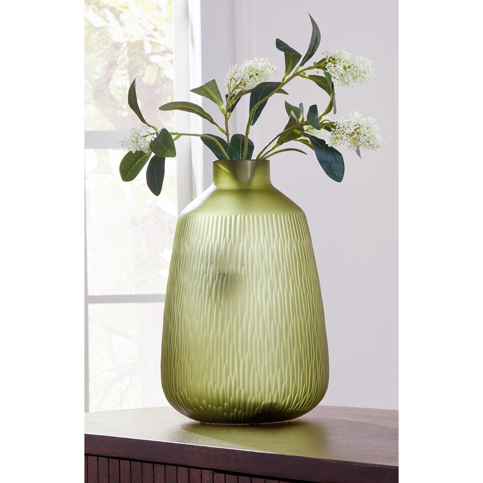 vase green vase   