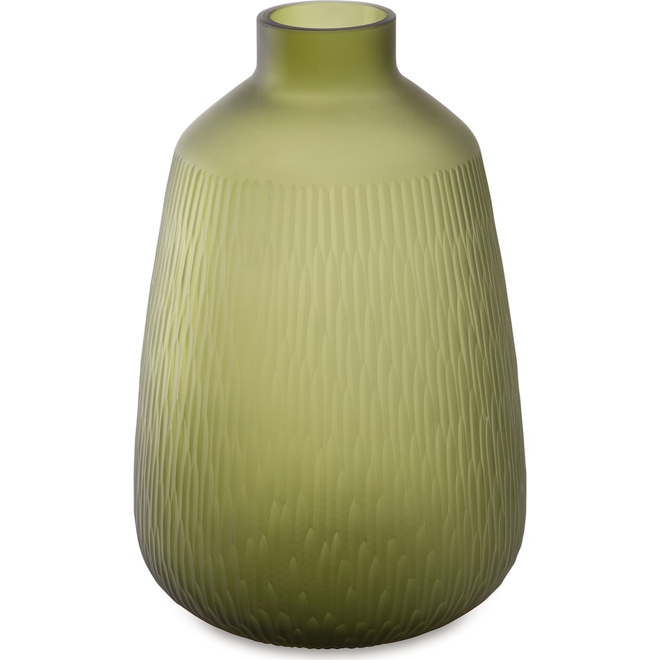 vase olive green vase   