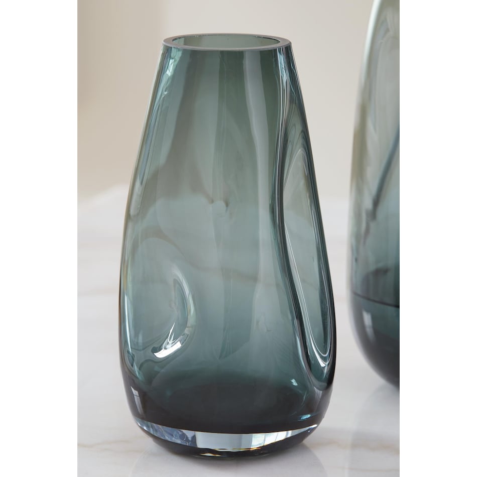 vase teal blue vase   