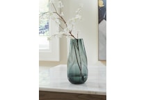 vase teal blue vase   