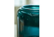 vase teal vase   