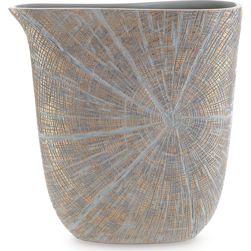 vases antique gold finish vase   