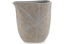 vases antique gold finish vase   