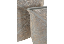 vases antique gold finish vase   