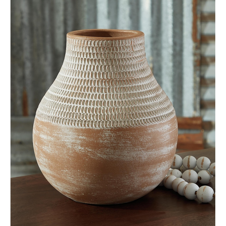 vases distressed white vase   