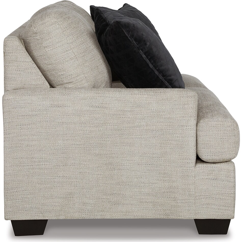 vayda pebble loveseat   