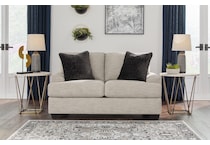 vayda pebble loveseat   